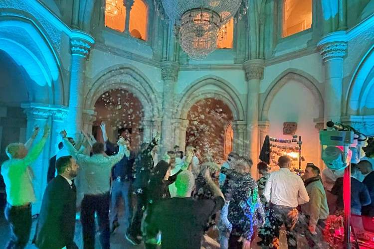 Christmas Event Party for 160 people, fun times