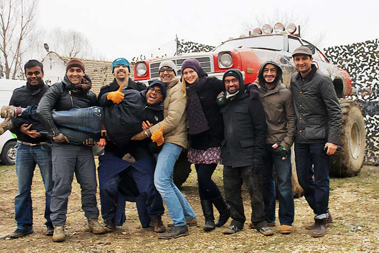 Team-building activity no matter the weather